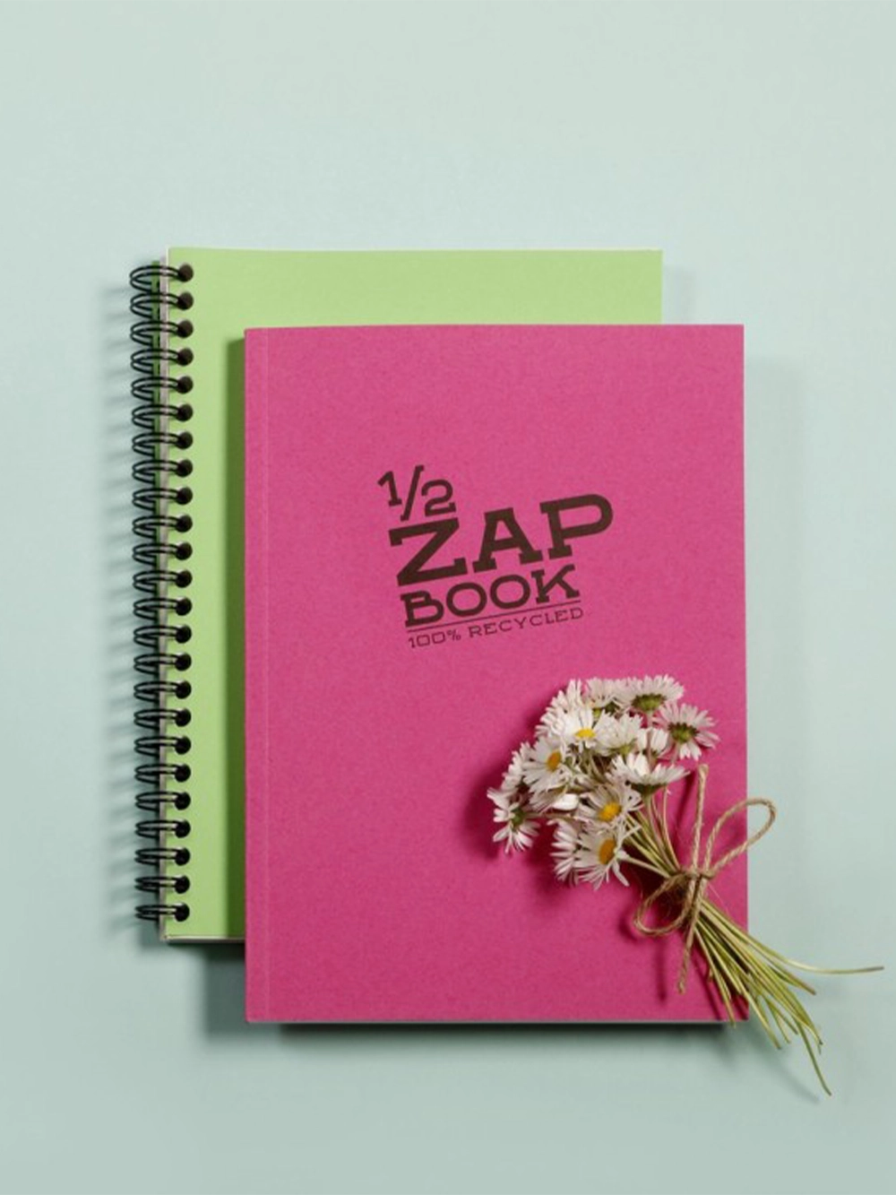 Clairefontaine 1/2 Zap Book Eskiz Defteri 80 g A6 80 Yaprak Spiralli