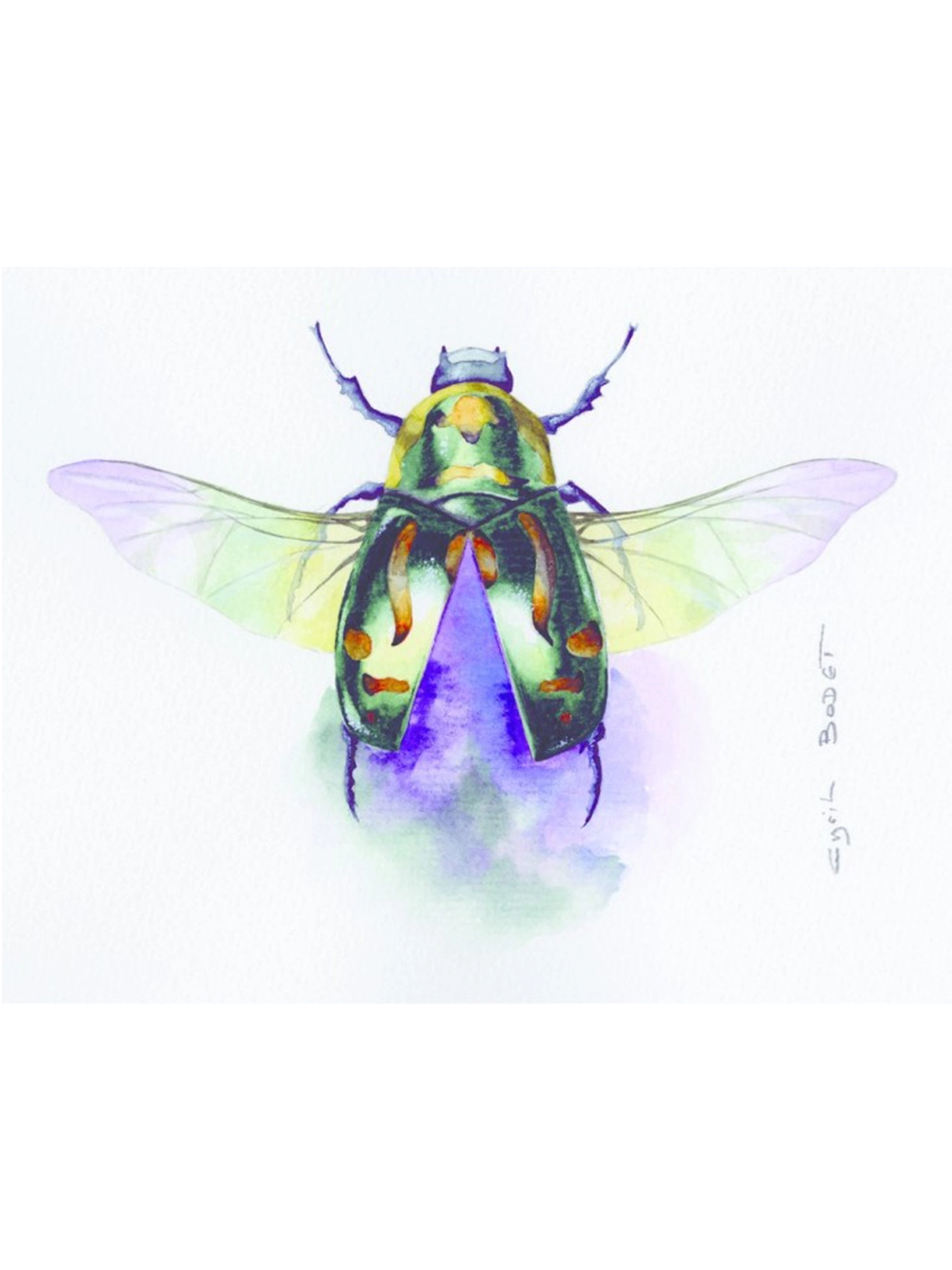 Clairefontaine Etival İnce Dokulu Sulu Boya Blok 300 g 30x40 cm 30 Yaprak