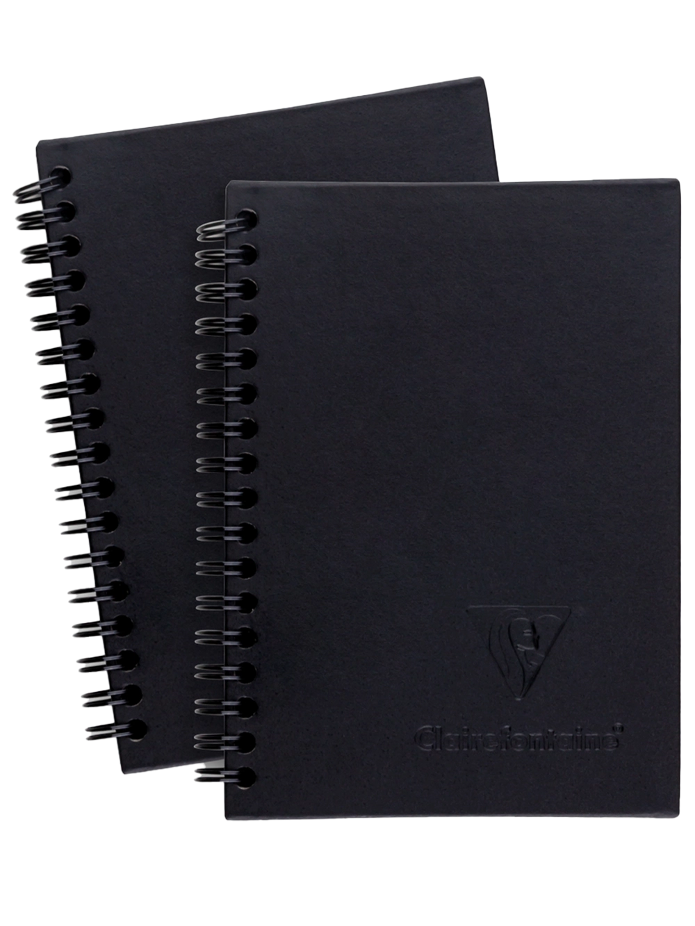 Clairefontaine Carbon Siyah Çizim Blok 120 g A6 60 Yaprak Spiralli Sert Kapak