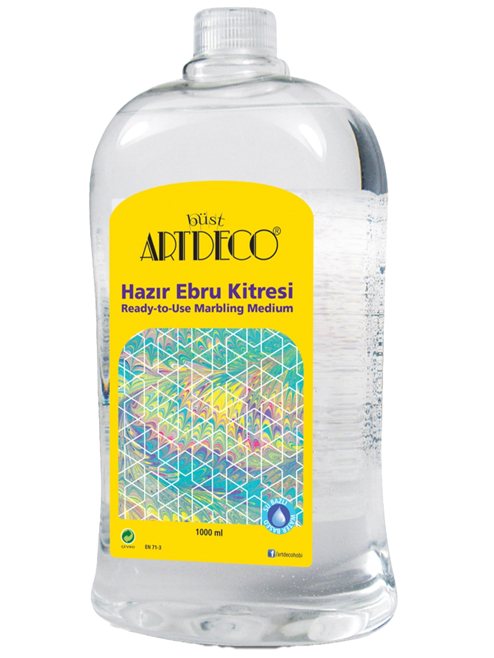 Artdeco Hazır Ebru Kitresi 1 lt