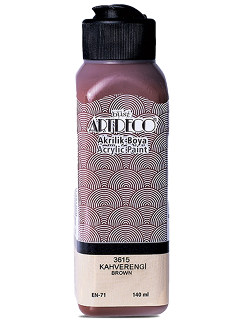 Artdeco Akrilik Boya 140 ml Kahverengi 3615