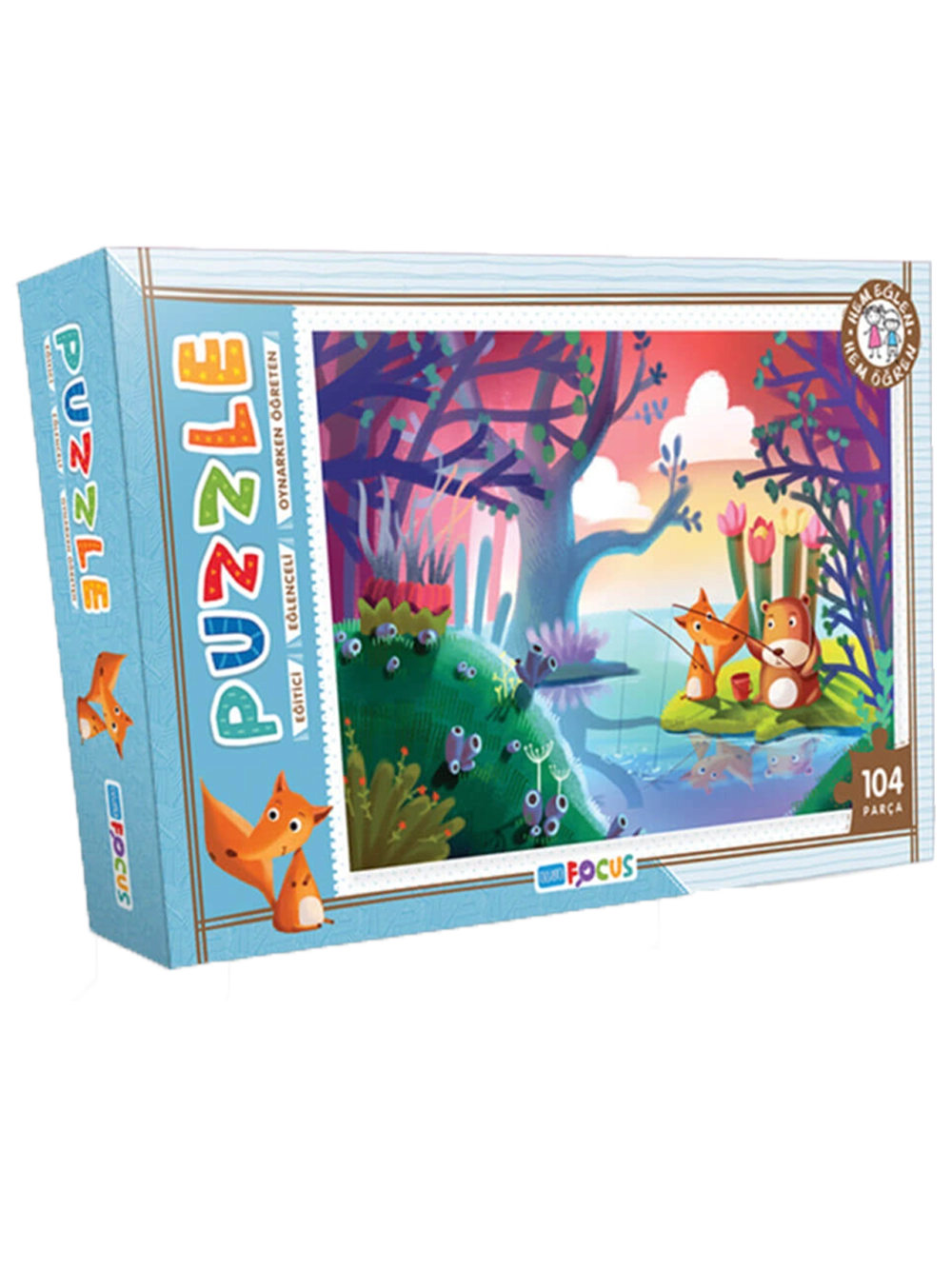 Blue Focus Puzzle 104 Parça 33x48 cm BF082