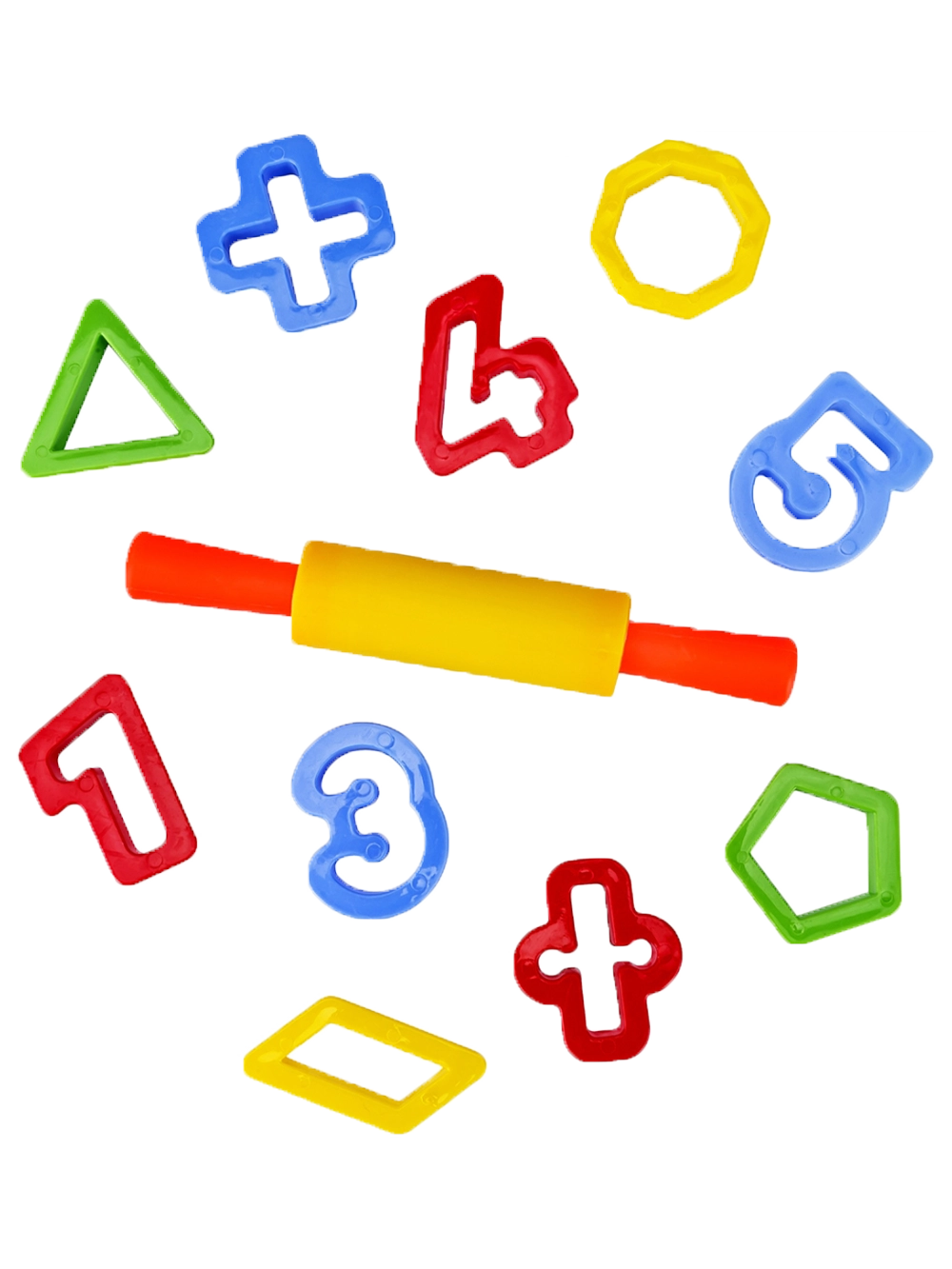 Brons Oyun Hamuru Matematik Kalıp Seti BR-472