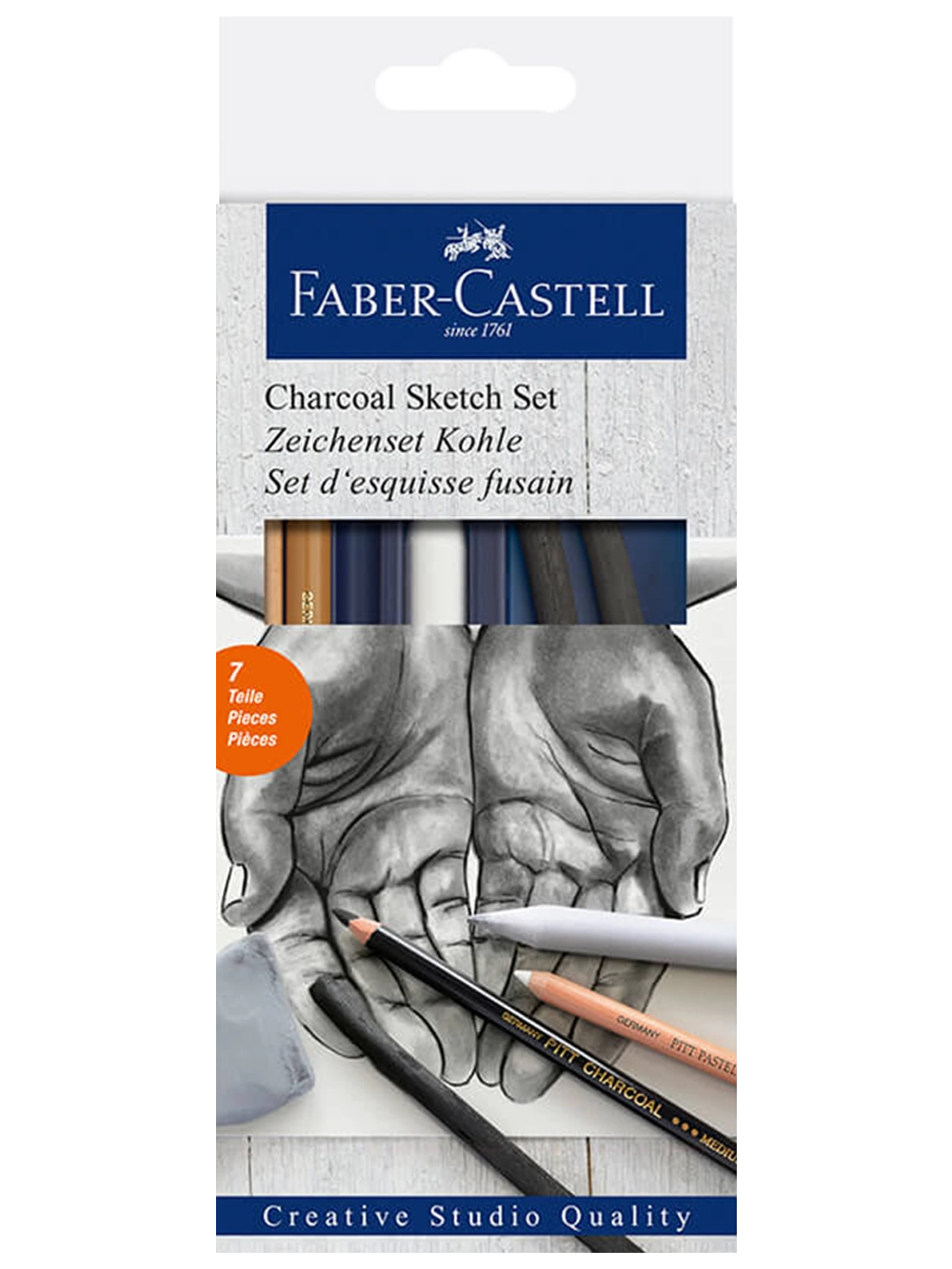 Faber-Castell Kömür Eskiz Seti 7'li