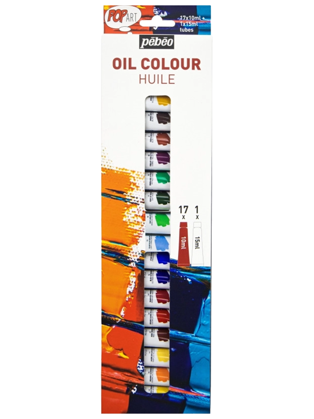 Pebeo Pop Art Yağlı Boya 17 + 1 Renk