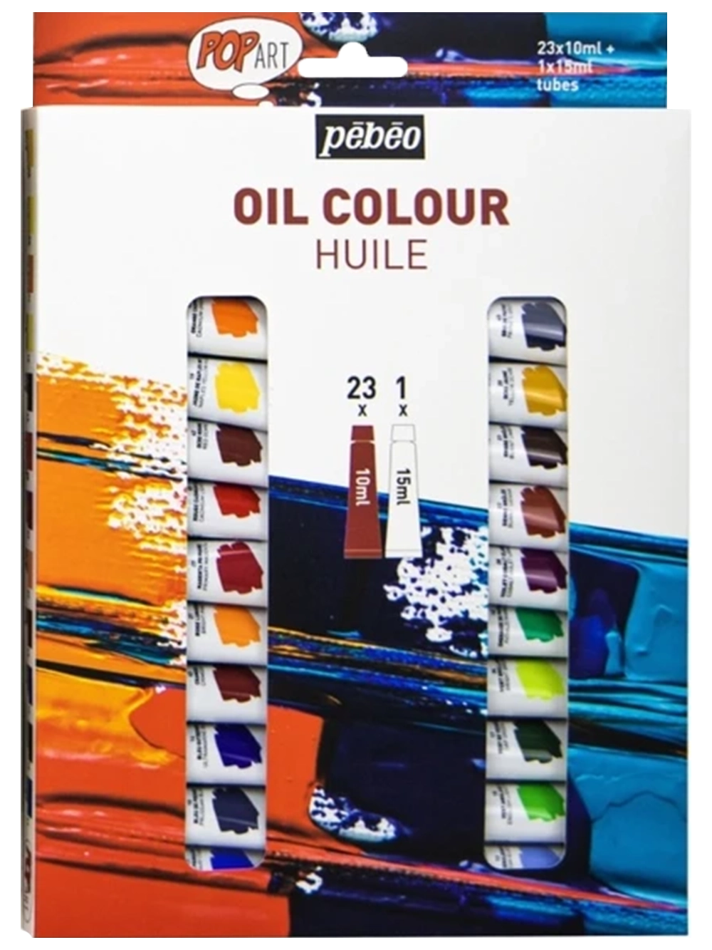 Pebeo Pop Art Yağlı Boya 23 + 1 Renk